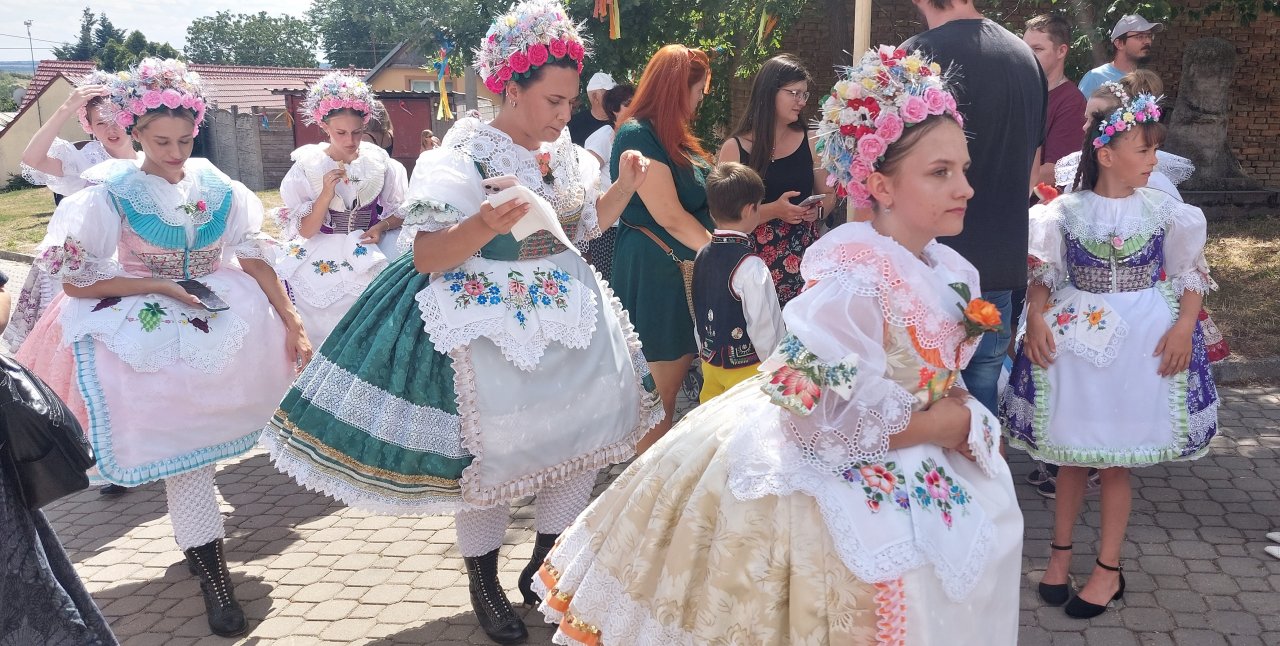 fotografie z akce Krojované hody v Zaječí