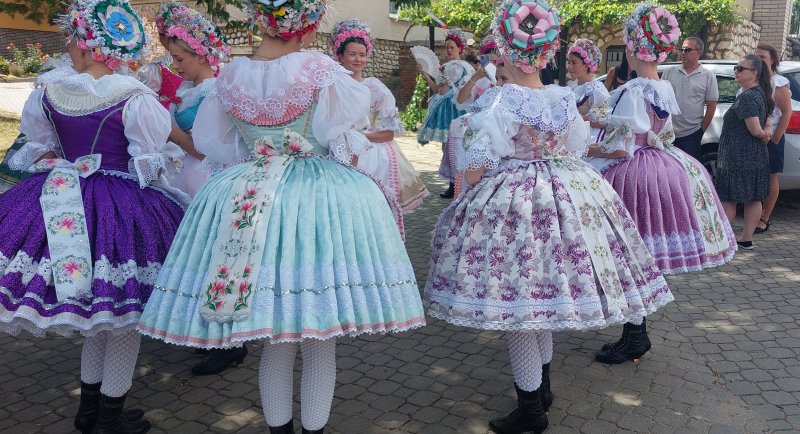fotografie z akce Krojované hody v Zaječí