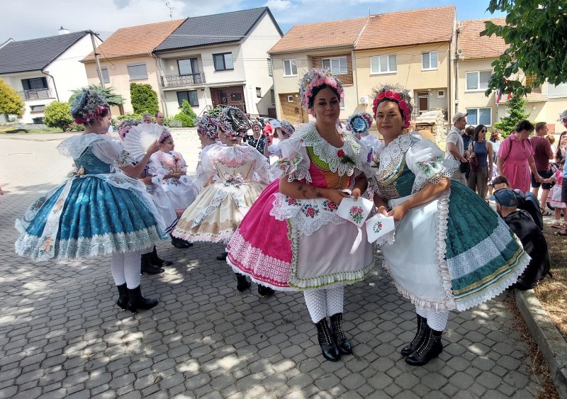 fotografie z akce Krojované hody v Zaječí