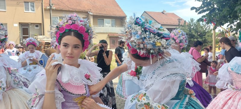 fotografie z akce Krojované hody v Zaječí
