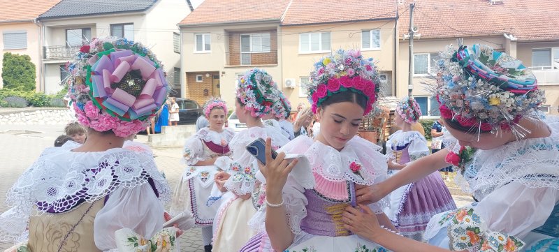 fotografie z akce Krojované hody v Zaječí