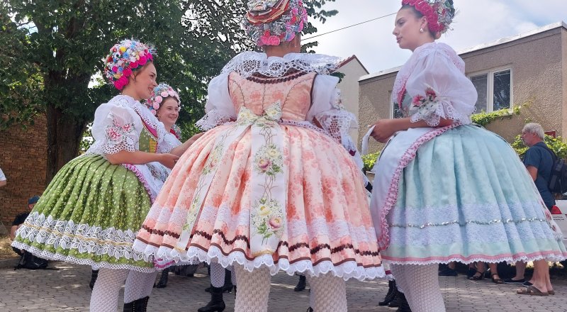 fotografie z akce Krojované hody v Zaječí