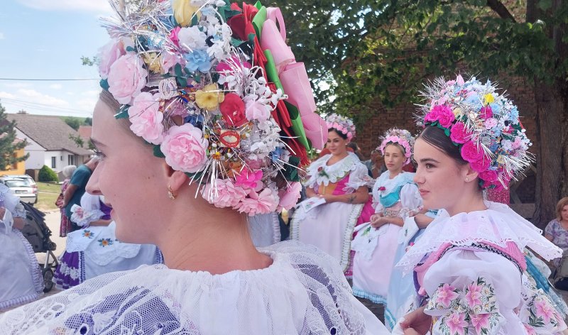 fotografie z akce Krojované hody v Zaječí