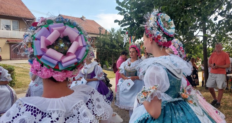 fotografie z akce Krojované hody v Zaječí