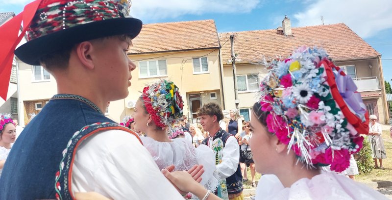 fotografie z akce Krojované hody v Zaječí