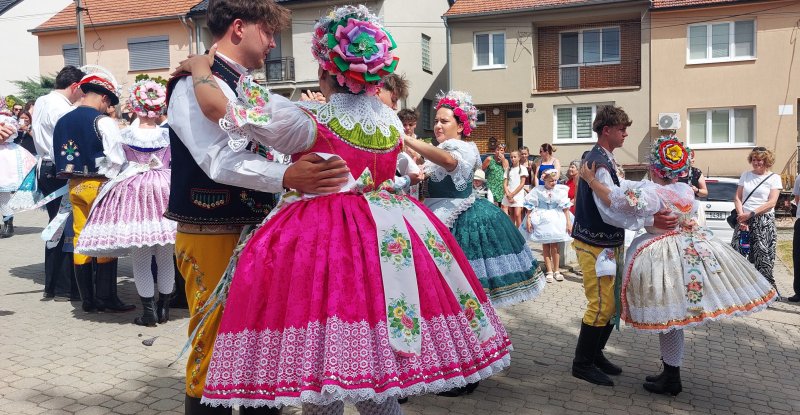 fotografie z akce Krojované hody v Zaječí
