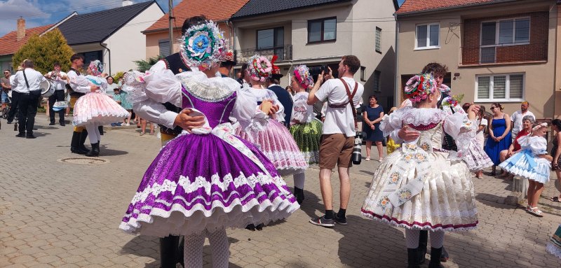 fotografie z akce Krojované hody v Zaječí