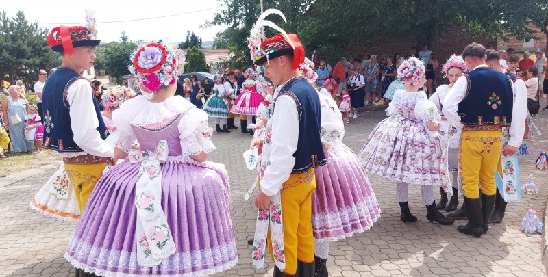 fotografie z akce Krojované hody v Zaječí