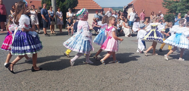 fotografie z akce Krojované hody v Zaječí