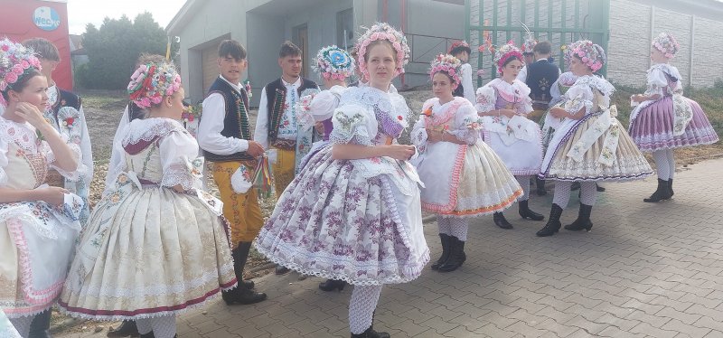 fotografie z akce Krojované hody v Zaječí