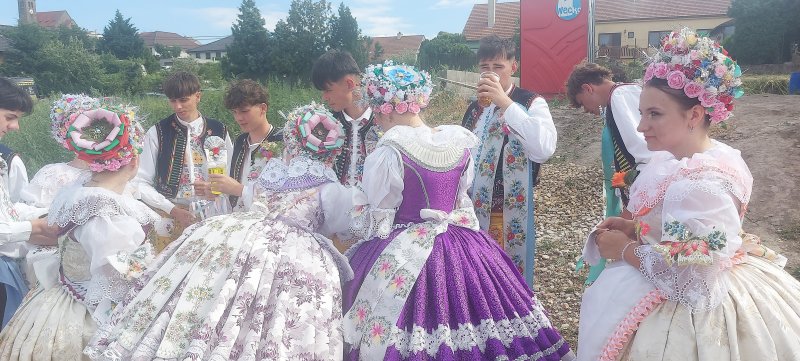 fotografie z akce Krojované hody v Zaječí