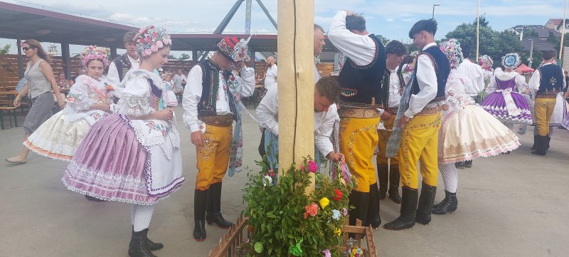 fotografie z akce Krojované hody v Zaječí