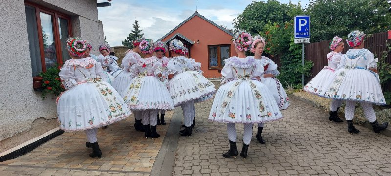 fotografie z akce Krojované hody v Zaječí