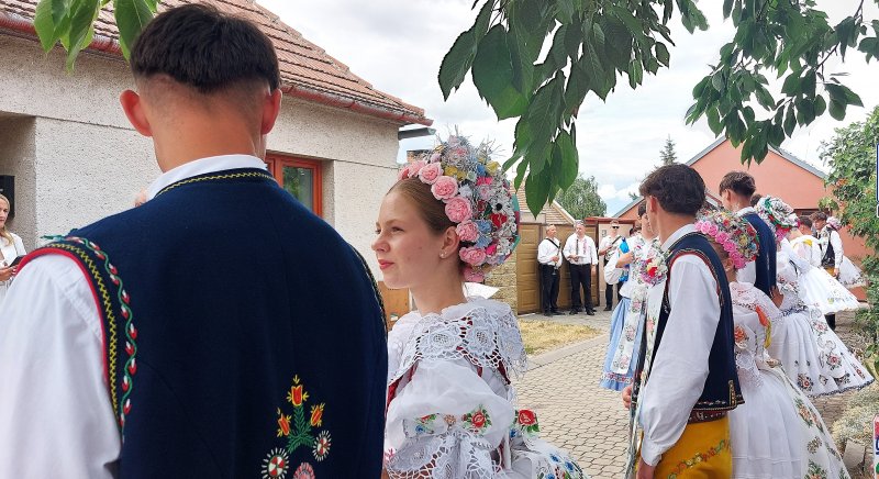 fotografie z akce Krojované hody v Zaječí