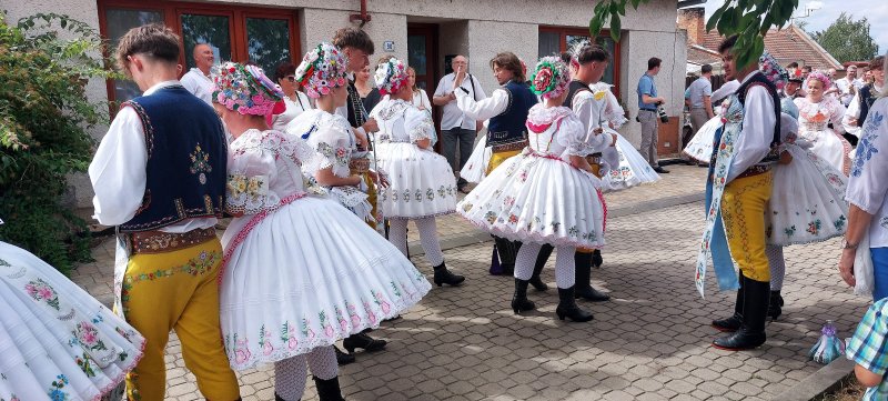 fotografie z akce Krojované hody v Zaječí
