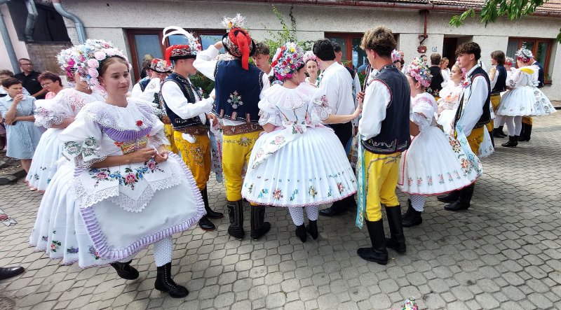 fotografie z akce Krojované hody v Zaječí