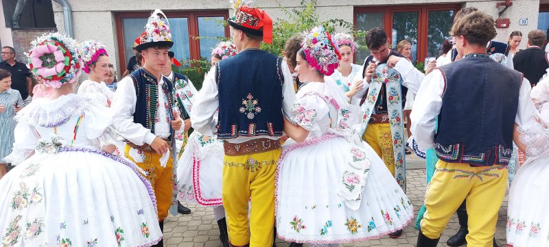 fotografie z akce Krojované hody v Zaječí