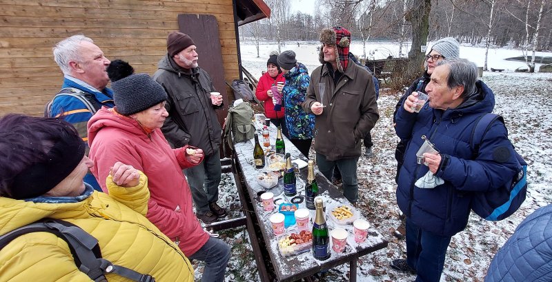 fotografie z akce Silvestrovský vejšlap 2025