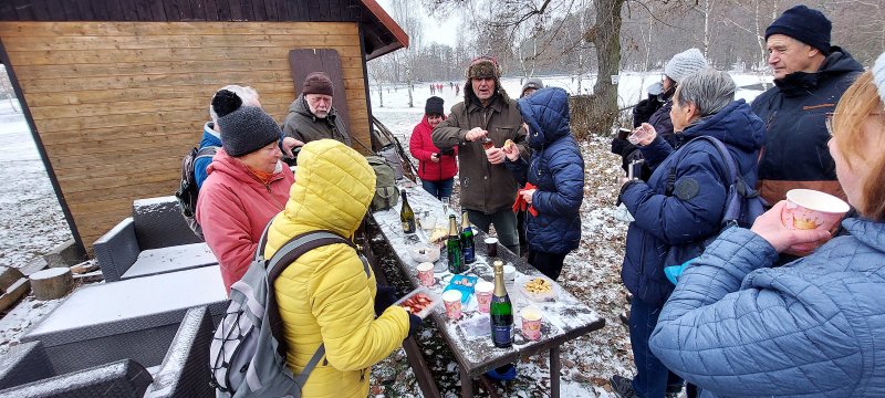fotografie z akce Silvestrovský vejšlap 2025