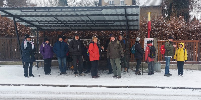 fotografie z akce Silvestrovský vejšlap 2025