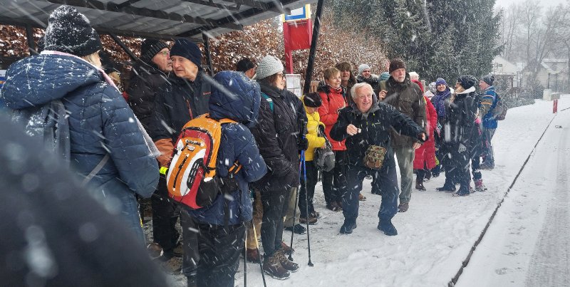 fotografie z akce Silvestrovský vejšlap 2025