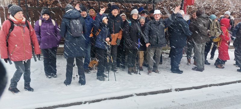 fotografie z akce Silvestrovský vejšlap 2025