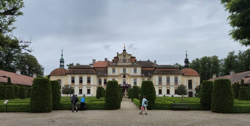 fotografie z akce SsI-Na kávu do zámku Jemniště