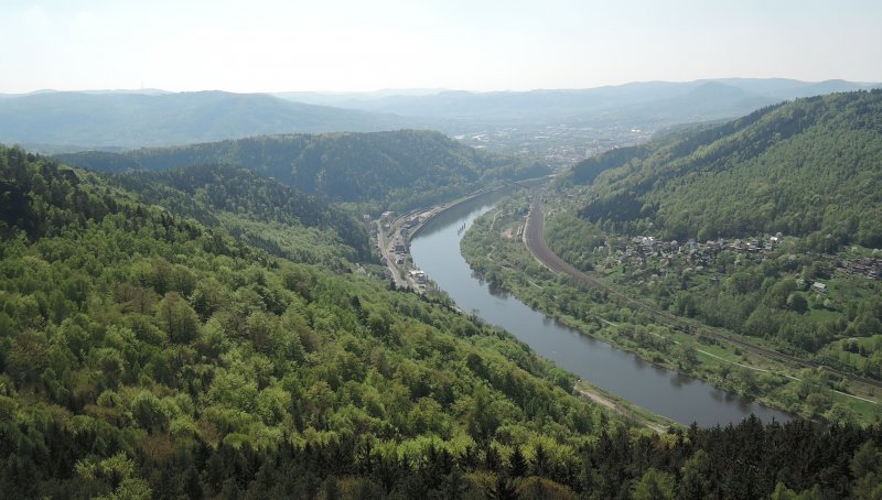 fotografie z akce Z Hřenska do Děčína s Irenou