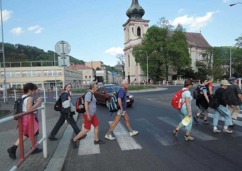 fotografie z akce Z Hřenska do Děčína s Irenou