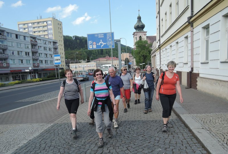 fotografie z akce Z Hřenska do Děčína s Irenou