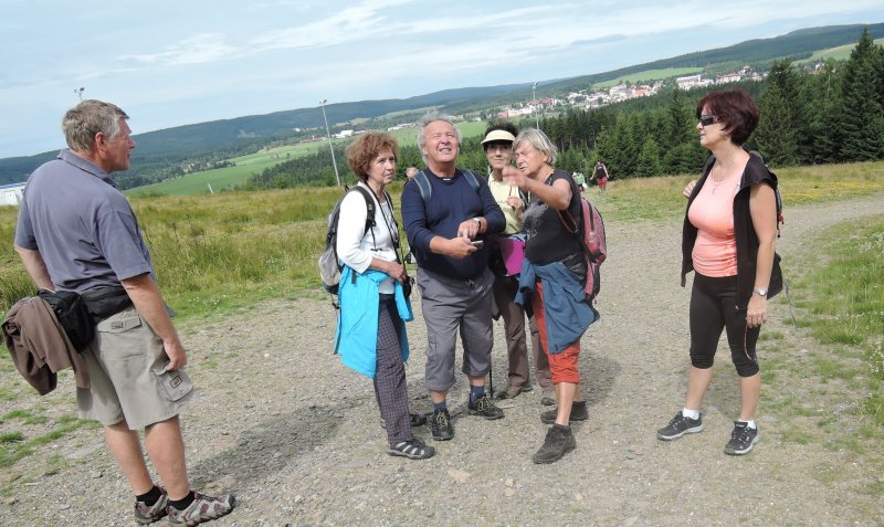 fotografie z akce Krušné Hory s Přemkem