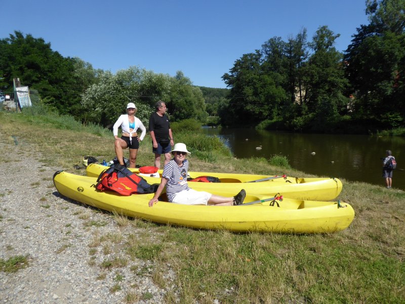 fotografie z akce Na Sázavě se Zdeňkem