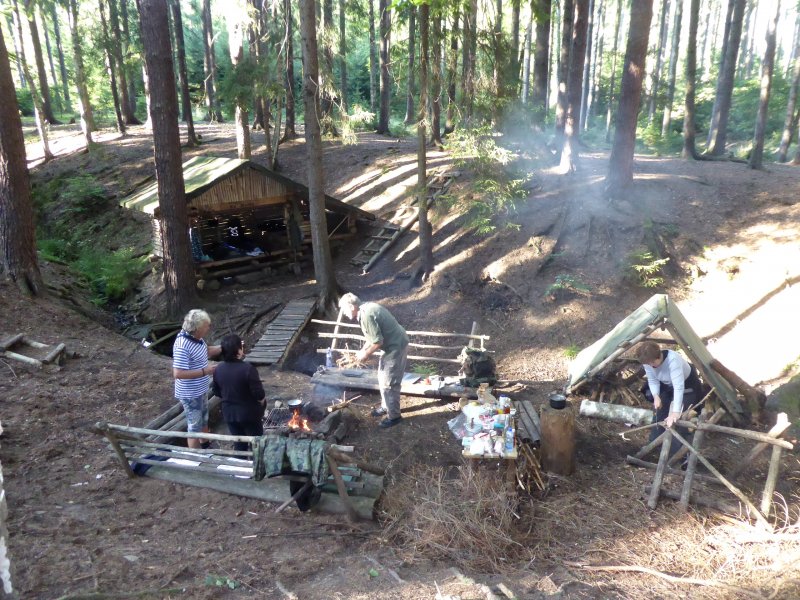 fotografie z akce Na čundru s Jirkou J.