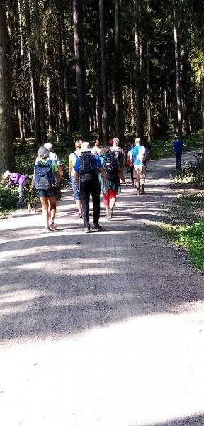 fotografie z akce NseSylvou- z Mukařova do Říčan