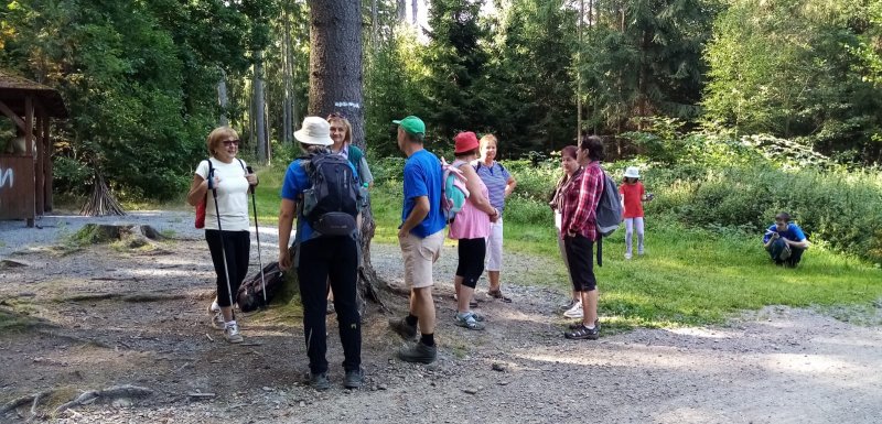 fotografie z akce NseSylvou- z Mukařova do Říčan