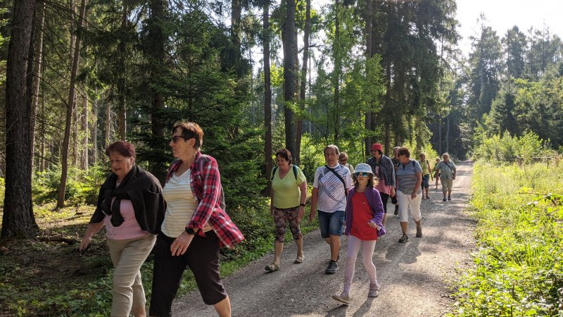 fotografie z akce NseSylvou- z Mukařova do Říčan