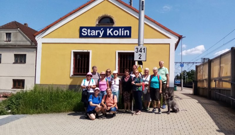 fotografie z akce NsHankou - Přes Kaňk do Polabí