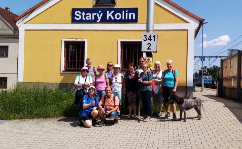 fotografie z akce NsHankou - Přes Kaňk do Polabí
