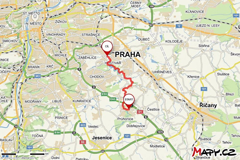 fotografie z akce NsHelčou - Povodím Botiče