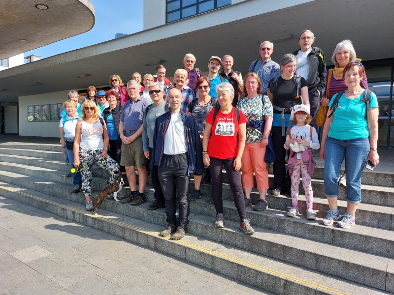 fotografie z akce NsI - Kolínem a NS Borky