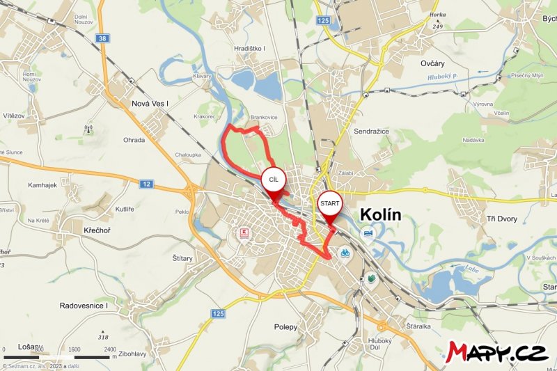 fotografie z akce NsI - Kolínem a NS Borky