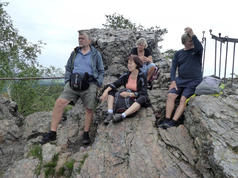 fotografie z akce NsL - Zdice-Vraní skála-Zdice 