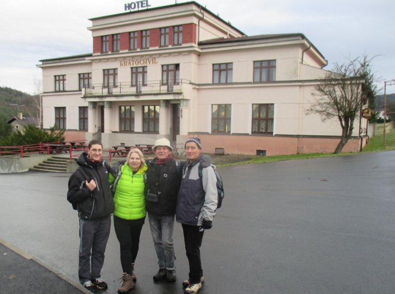 fotografie z akce Po hřebenu Brd 18km