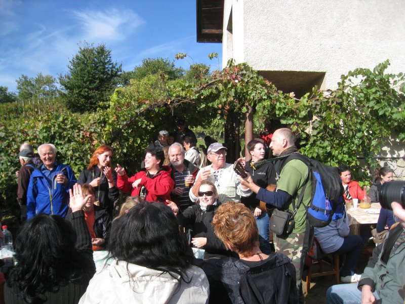 fotografie z akce Putování slováckým vinohradem