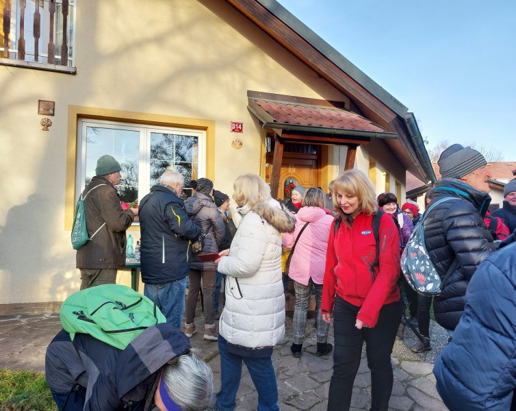 fotografie z akce Silvestrovský vejšlap 2023