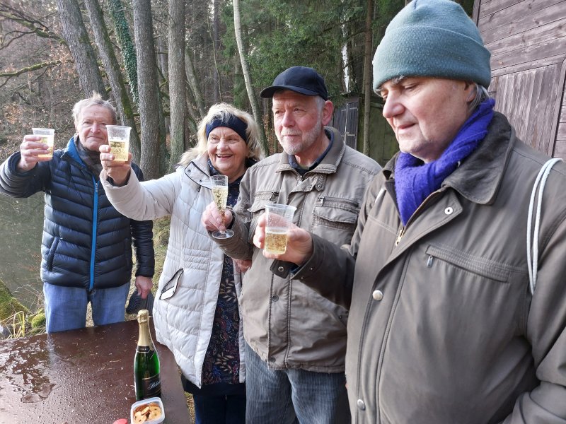 fotografie z akce Silvestrovský vejšlap 2023