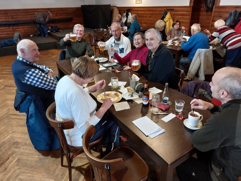 fotografie z akce Silvestrovský vejšlap 2023