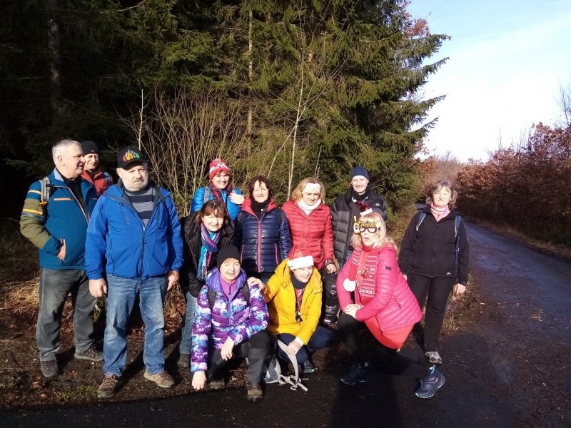 fotografie z akce Silvestrovský vejšlap 2023