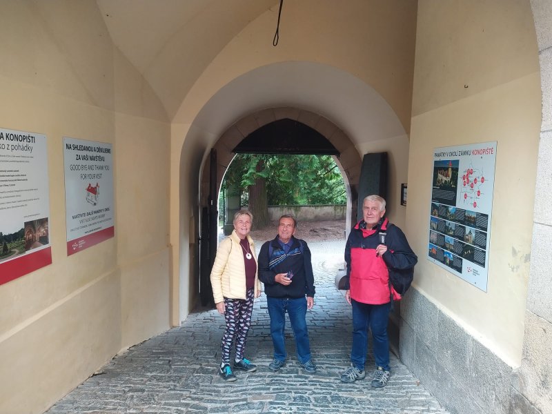 fotografie z akce SsIrenou - K zámku Konopiště