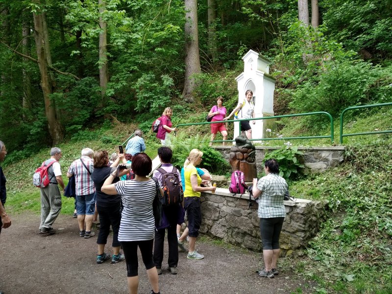 fotografie z akce Z Tábora do Tábora s Irenou